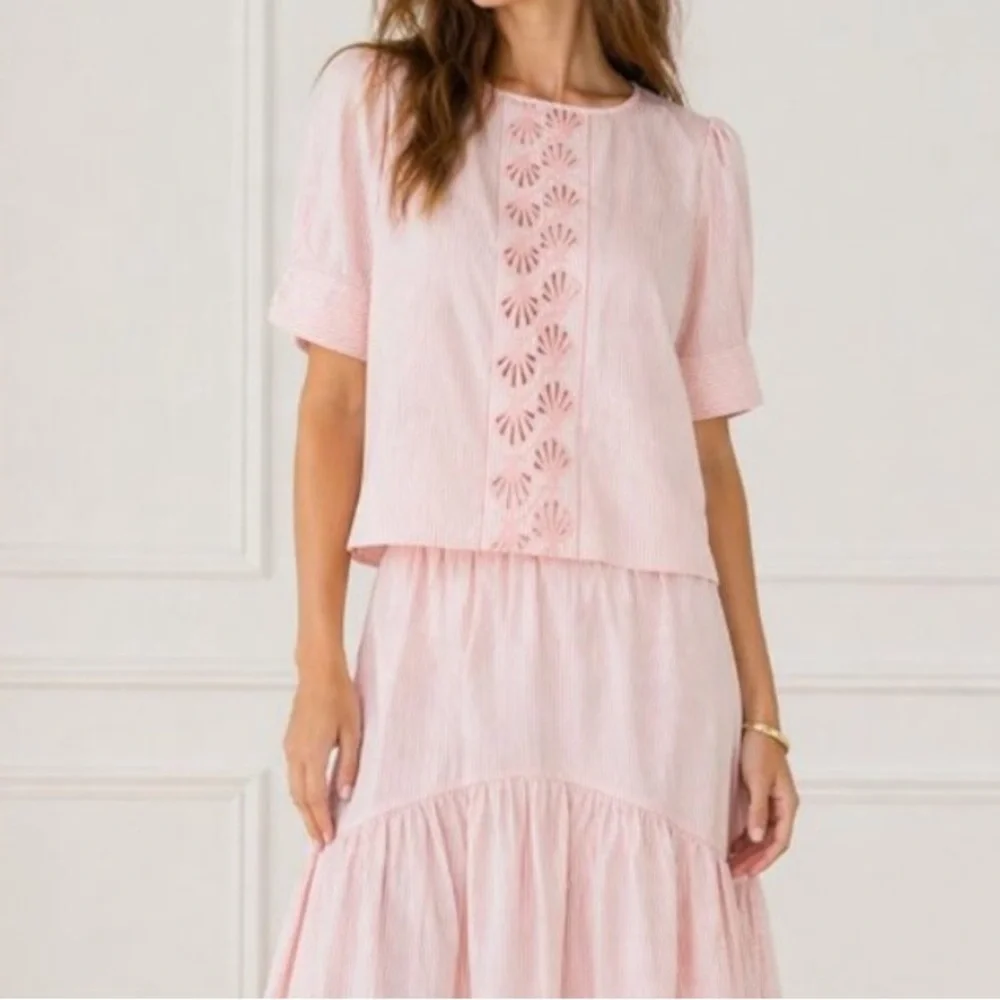 Tuckernuck ⭐️NWT⭐️ Pink Sands Antigua Skirt and Top Matching Set 🐚